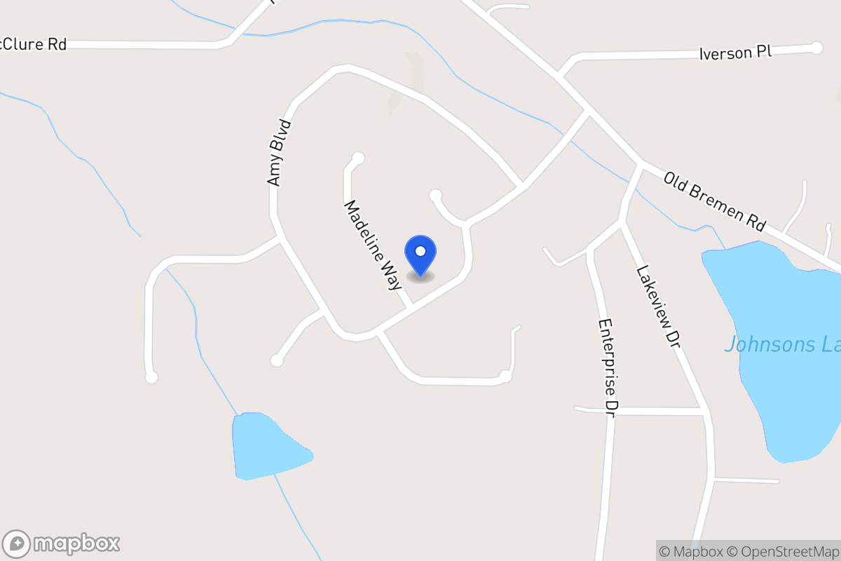Map of 301 Madeline Wy