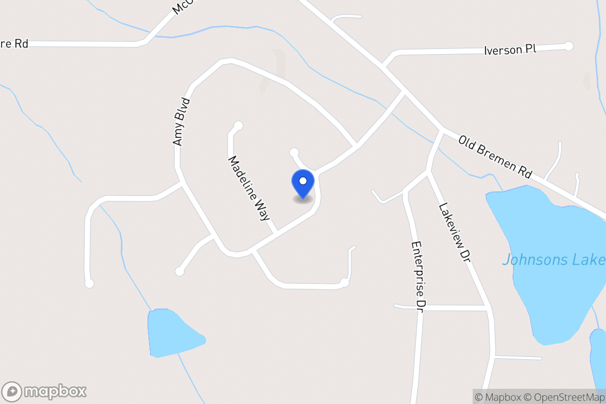 Map of 249 Amy Blvd