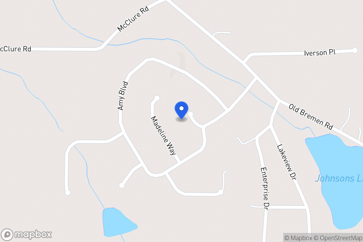 Map of 106 Lydia Ct