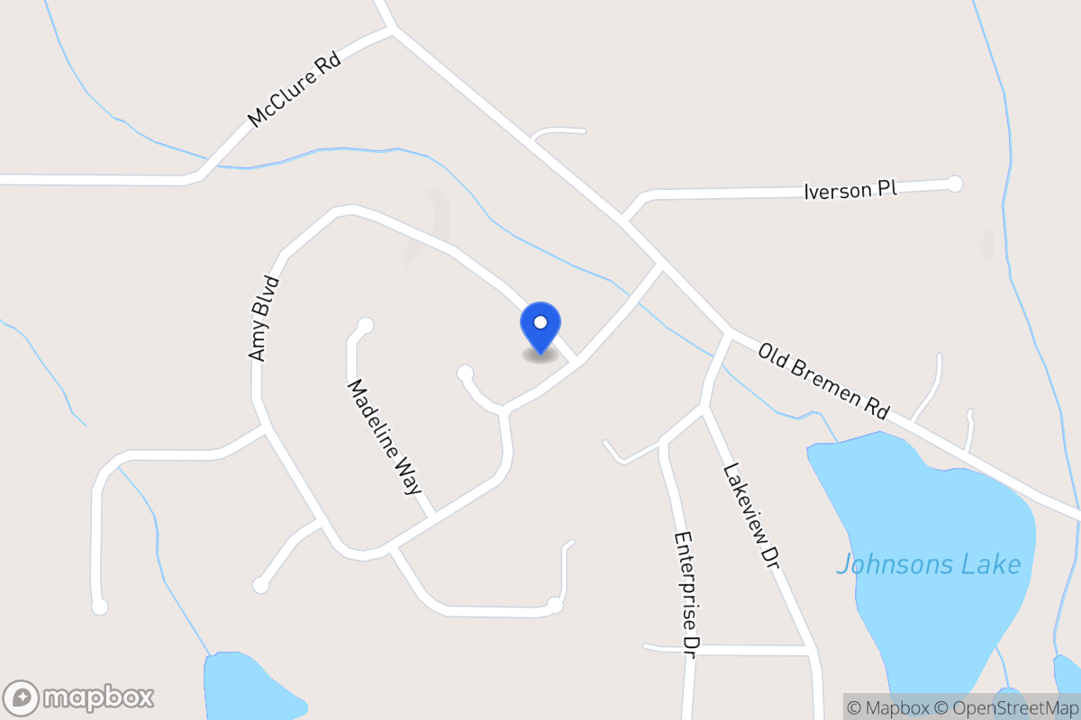 Map of 473 Amy Blvd