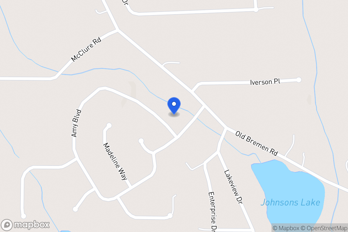 Map of 468 Amy Blvd