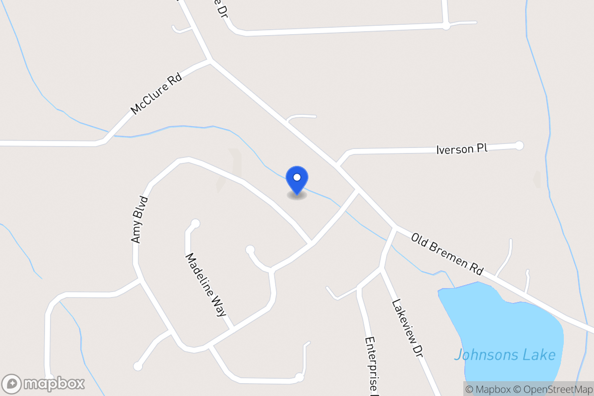 Map of 462 Amy Blvd