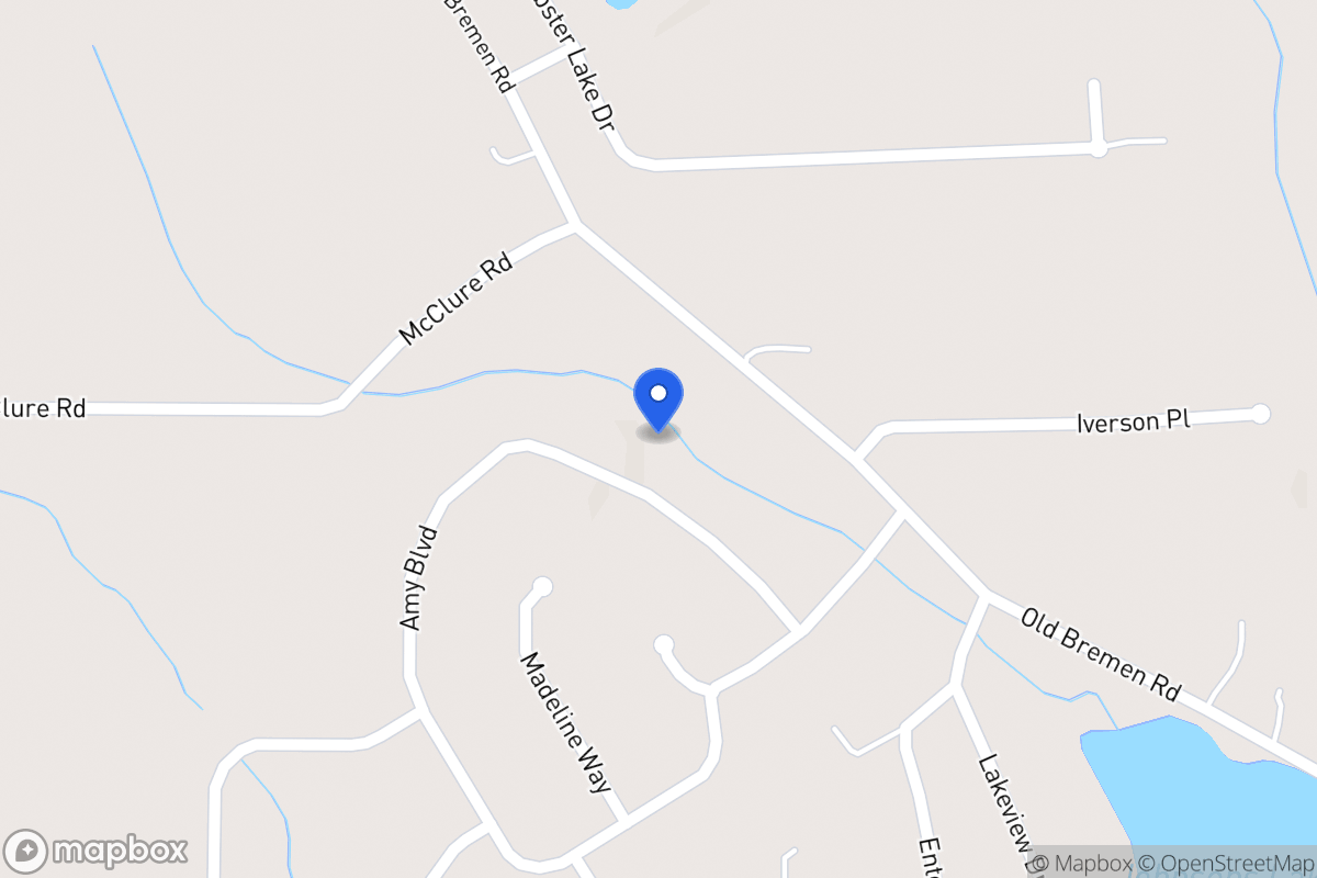 Map of 432 Amy Blvd