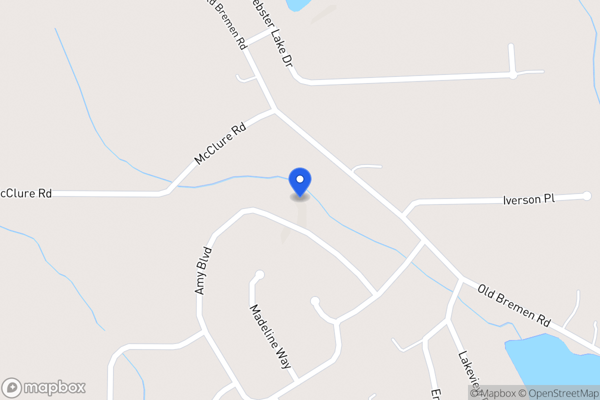Map of 426 Amy Blvd