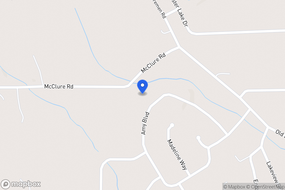 Map of 384 Amy Blvd