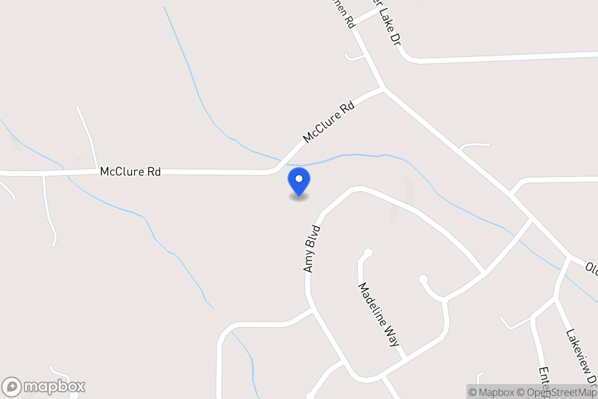 Map of 378 Amy Blvd