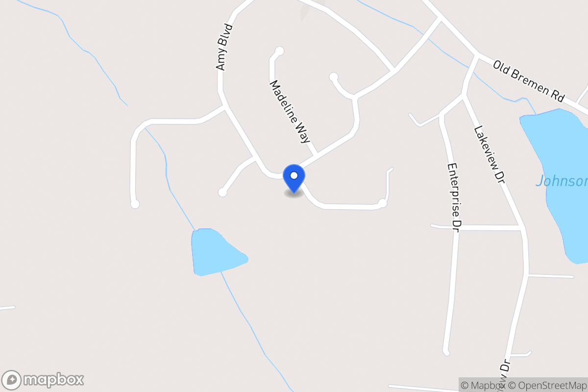 Map of 290 Amy Blvd