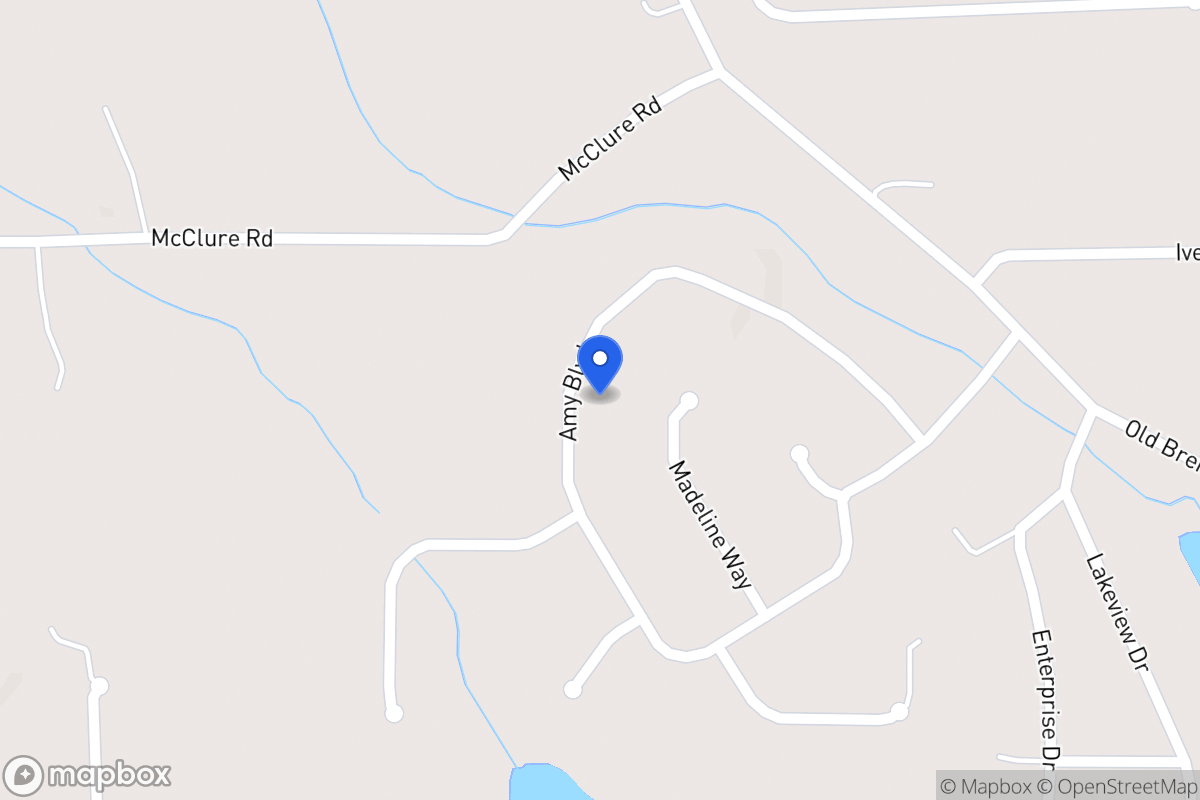 Map of 363 Amy Blvd