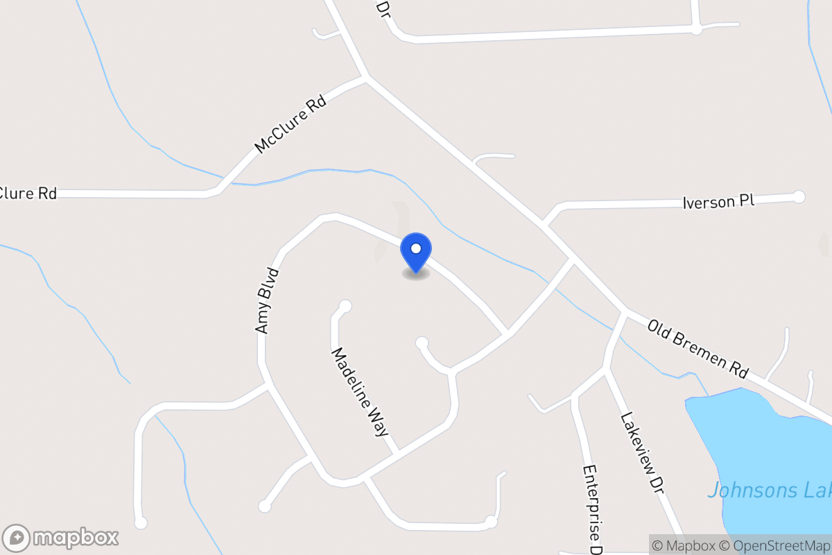 Map of 441 Amy Blvd