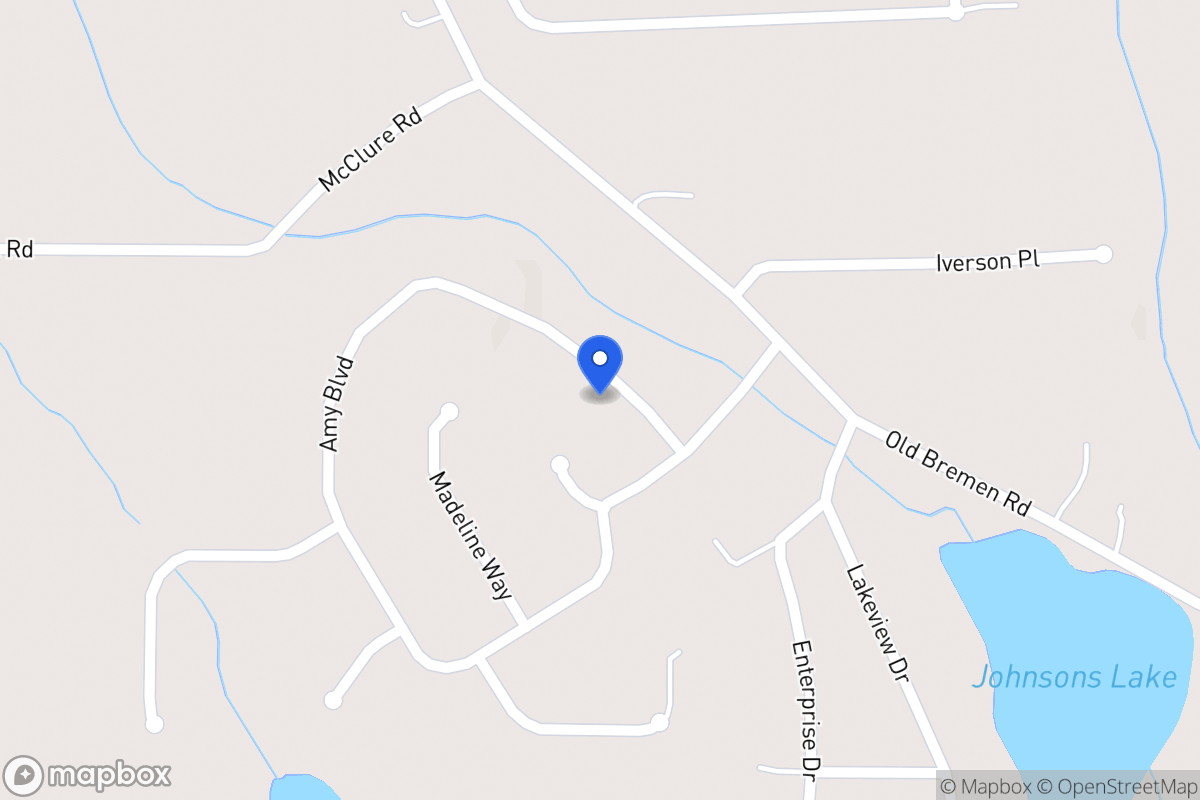 Map of 459 Amy Blvd