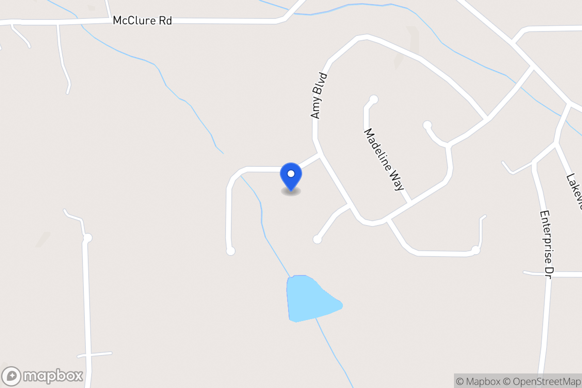 Map of 608 Angela Dr