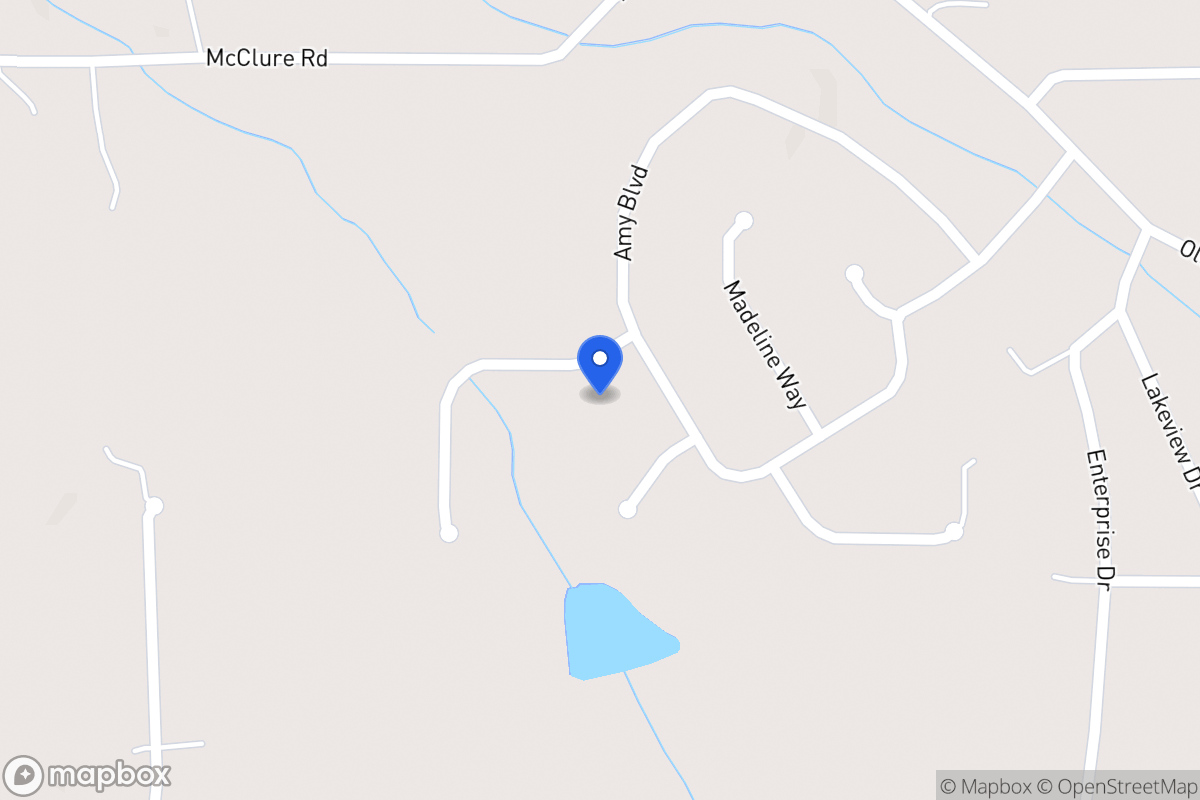 Map of 602 Angela Dr