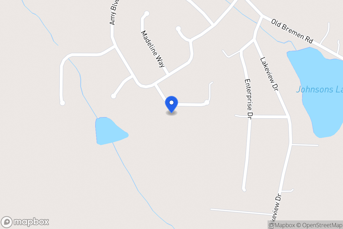 Map of 413 Hannah Dr