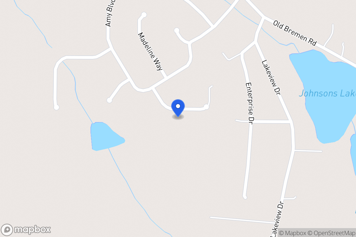 Map of 419 Hannah Dr