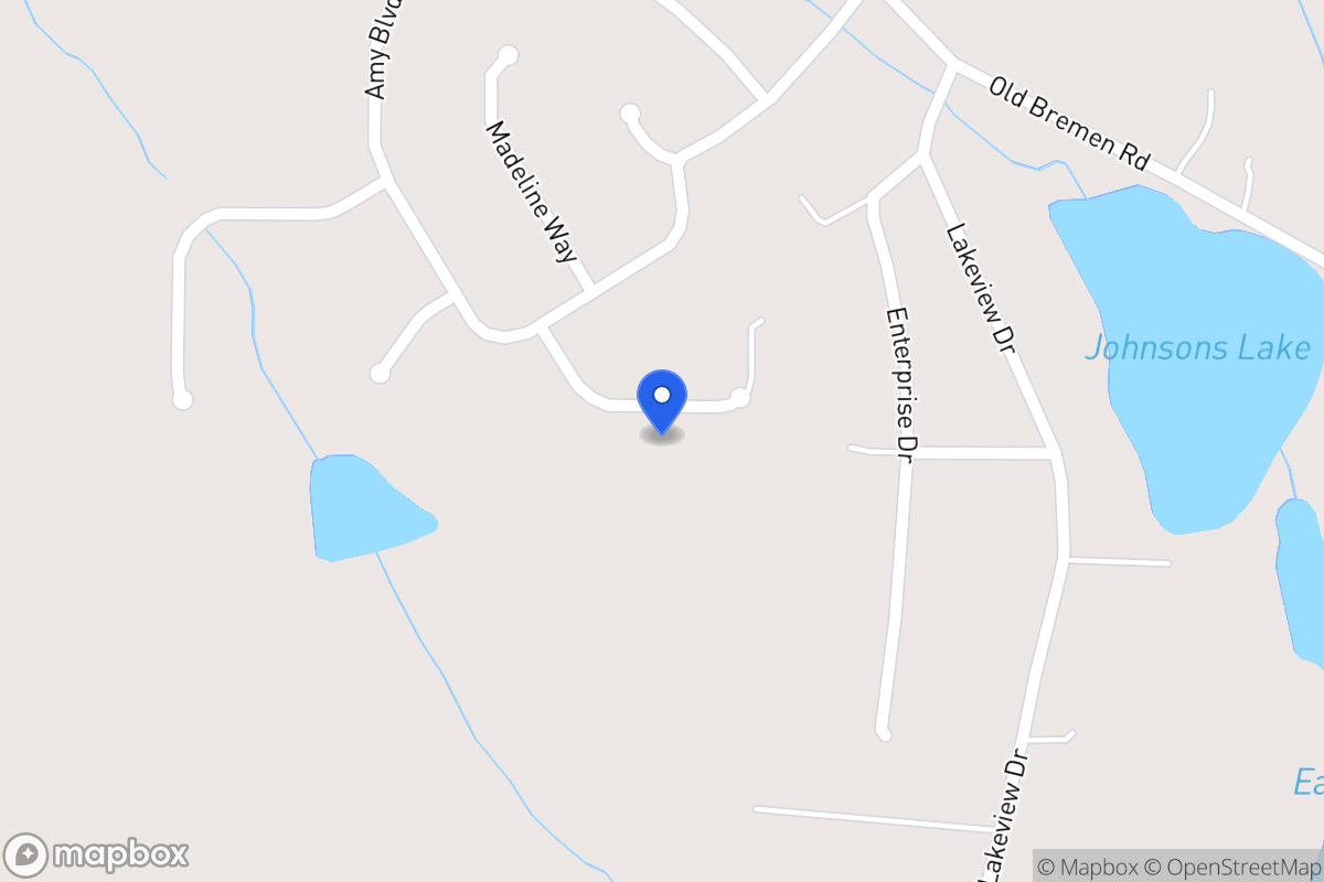 Map of 425 Hannah Dr