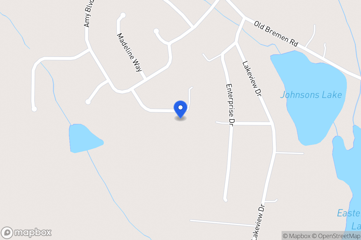 Map of 437 Hannah Dr