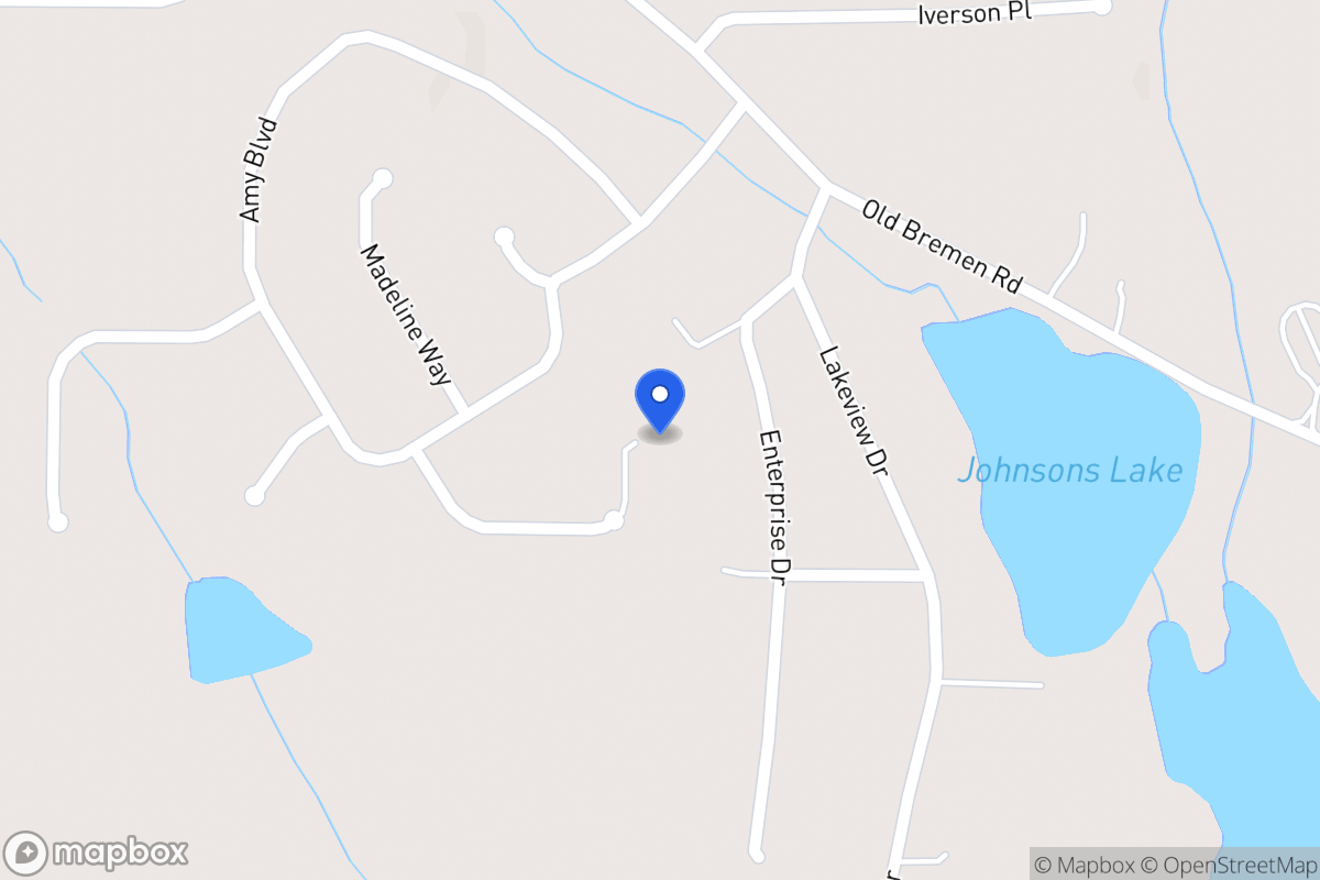 Map of 444 Hannah Dr
