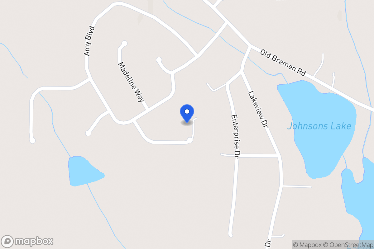 Map of 440 Hannah Dr