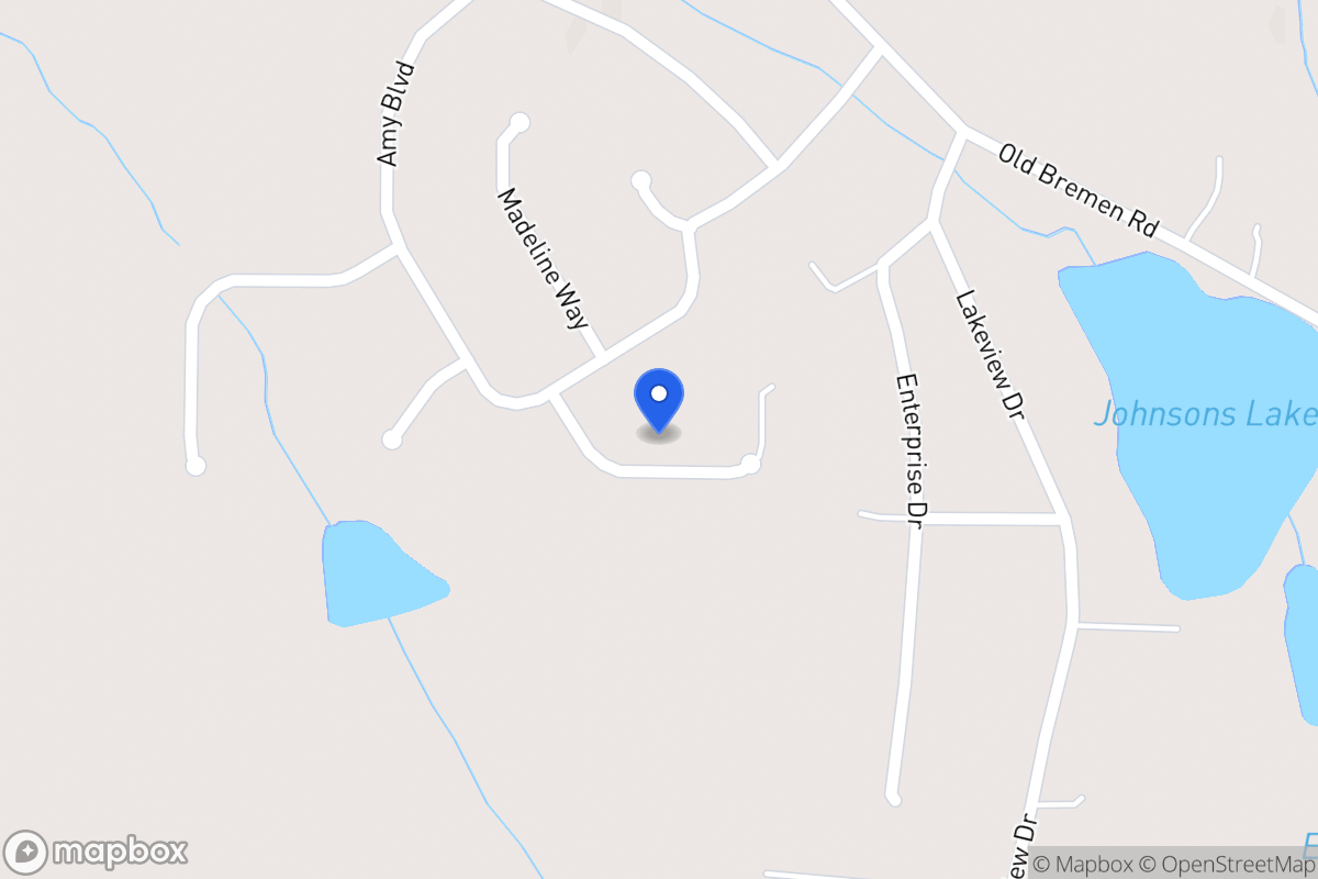 Map of 420 Hannah Dr