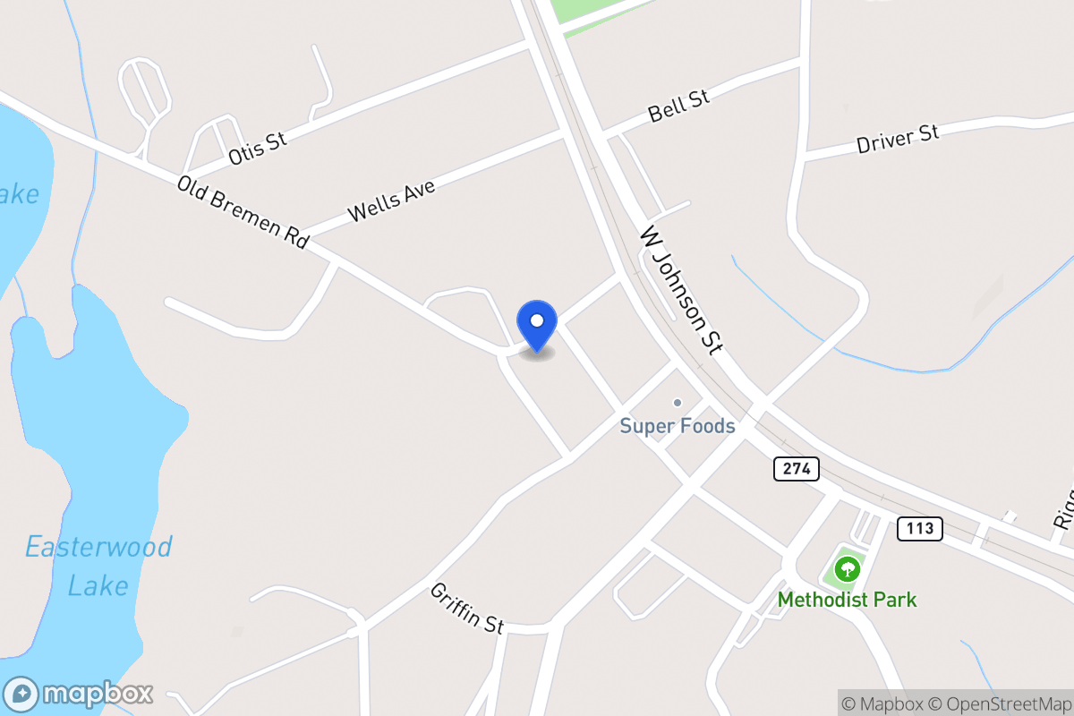 Map of 116 Tallapoosa St