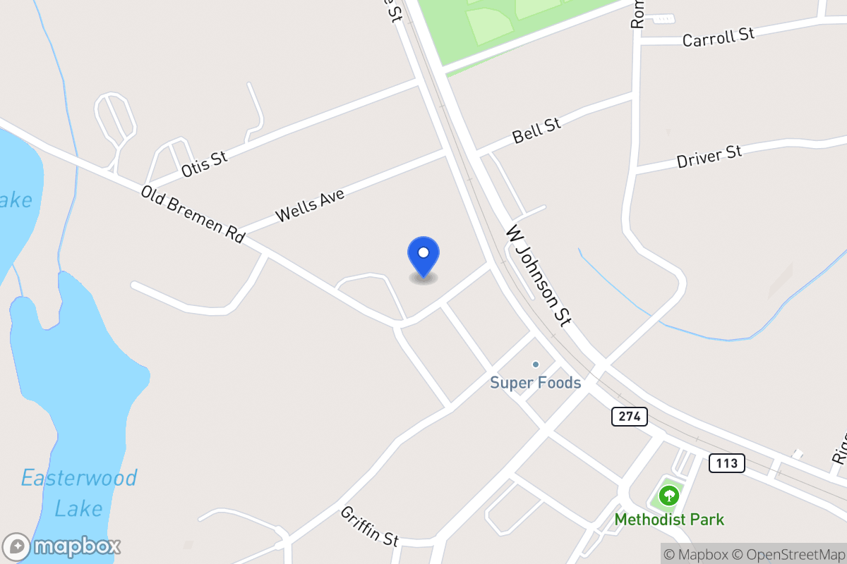 Map of 25 Old Bremen Rd