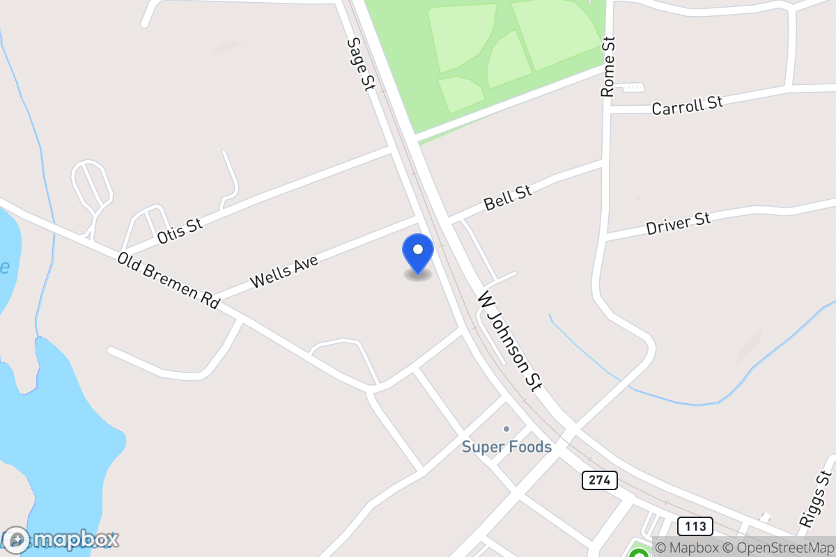 Map of 191 Sage St
