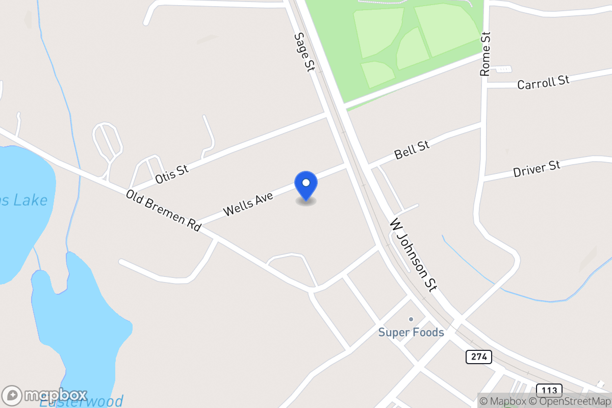 Map of 169 Sage St