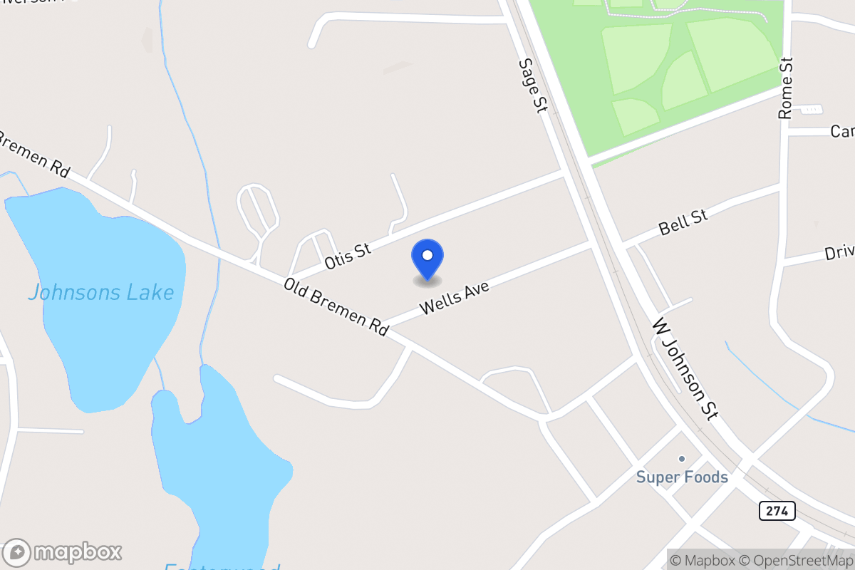 Map of 77 Wells Ave