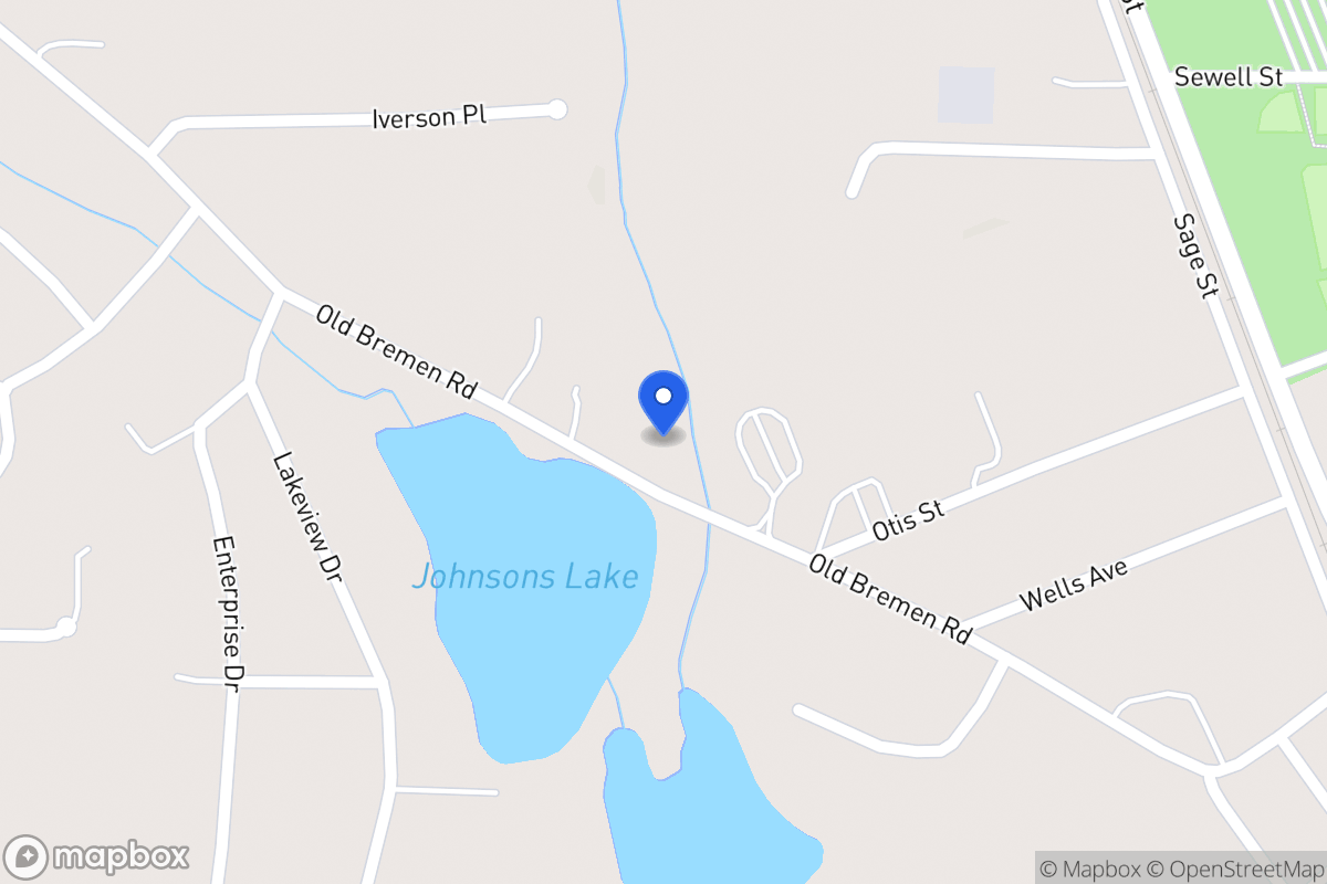 Map of 245 Old Bremen Rd