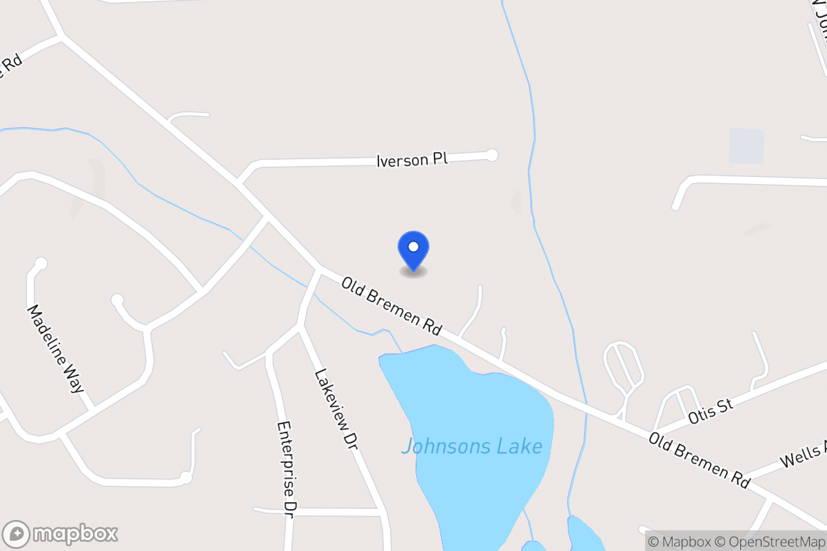 Map of 303 Old Bremen Rd