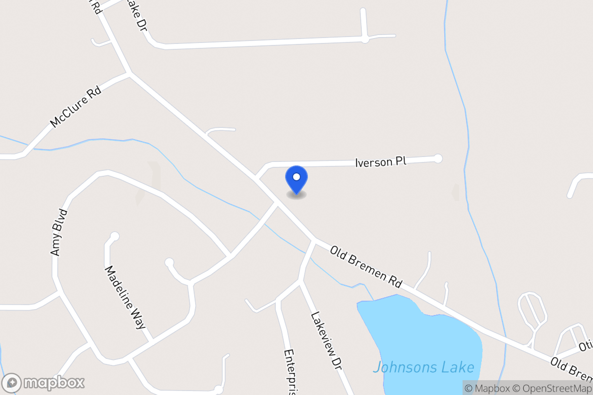 Map of 401 Old Bremen Rd