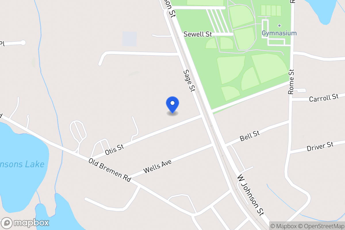 Map of 121 Sage St