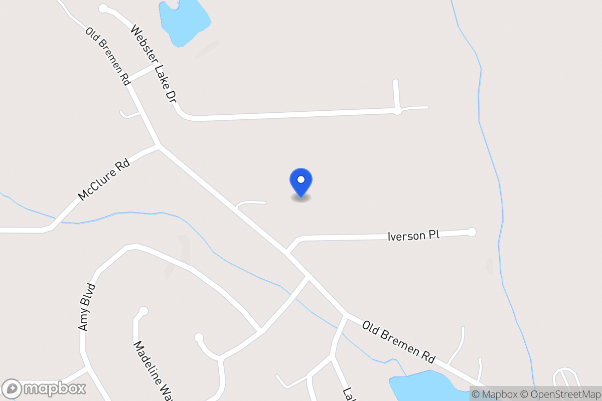 Map of 465 Old Bremen Rd