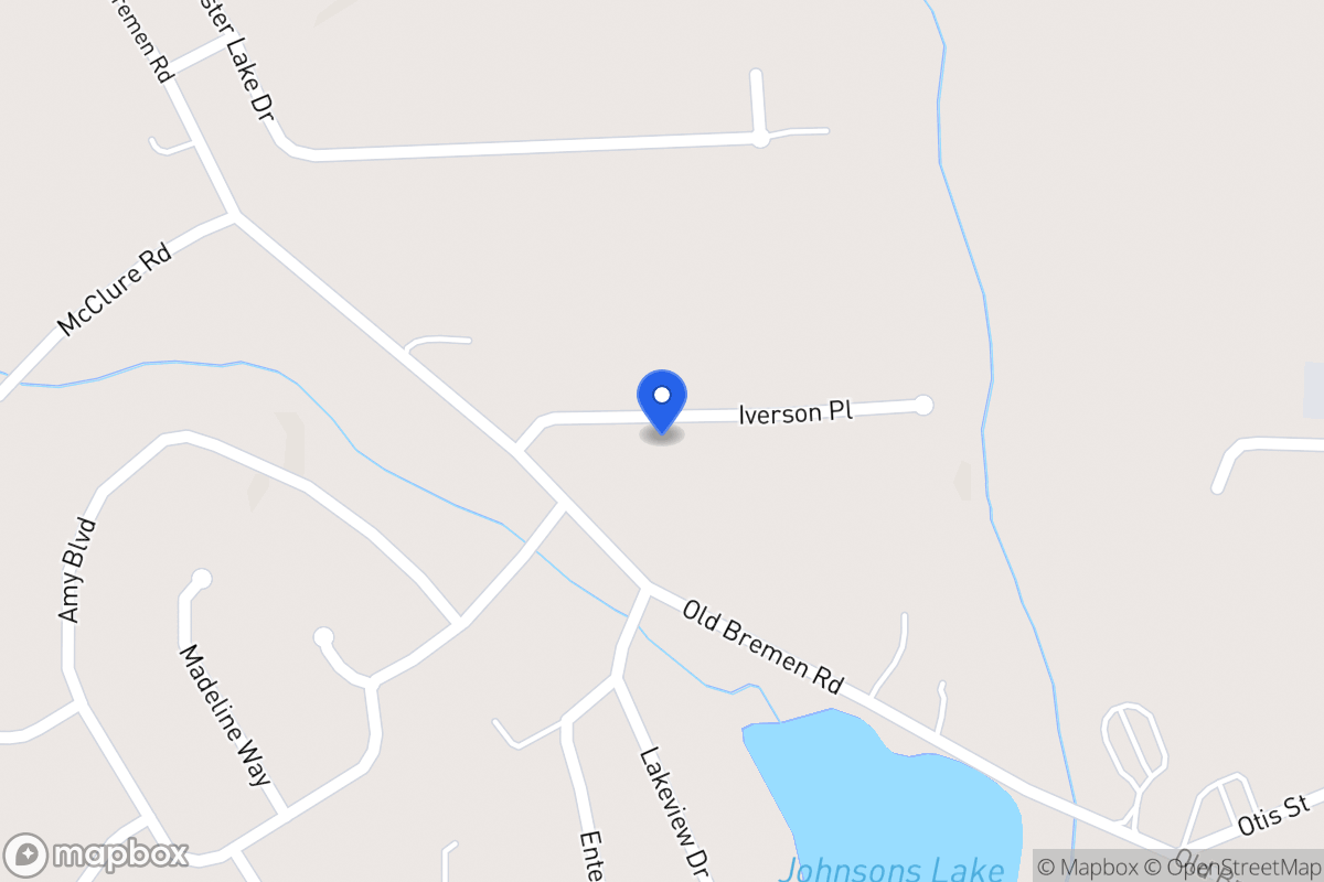 Map of 113 Iverson Pl