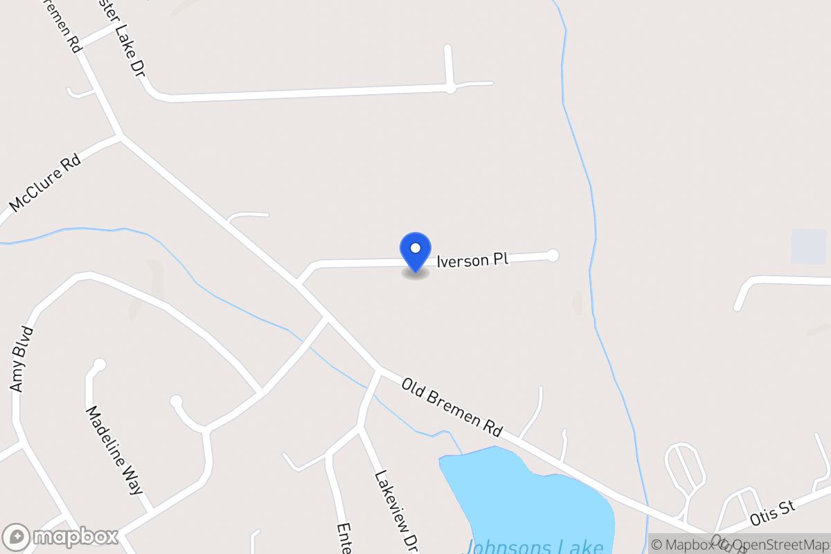 Map of 117 Iverson Pl