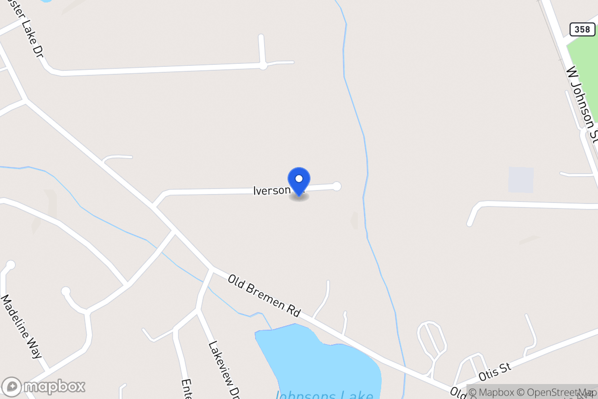 Map of 127 Iverson Pl