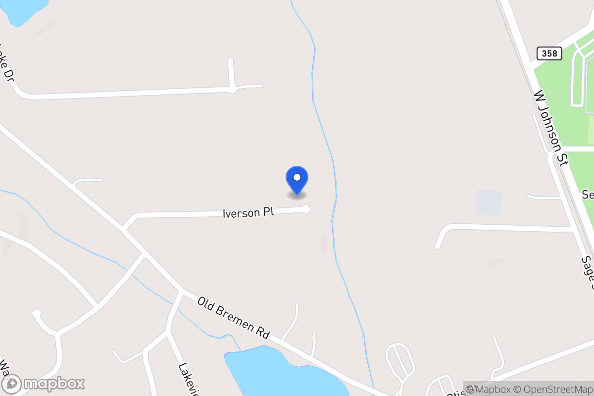 Map of 132 Iverson Pl