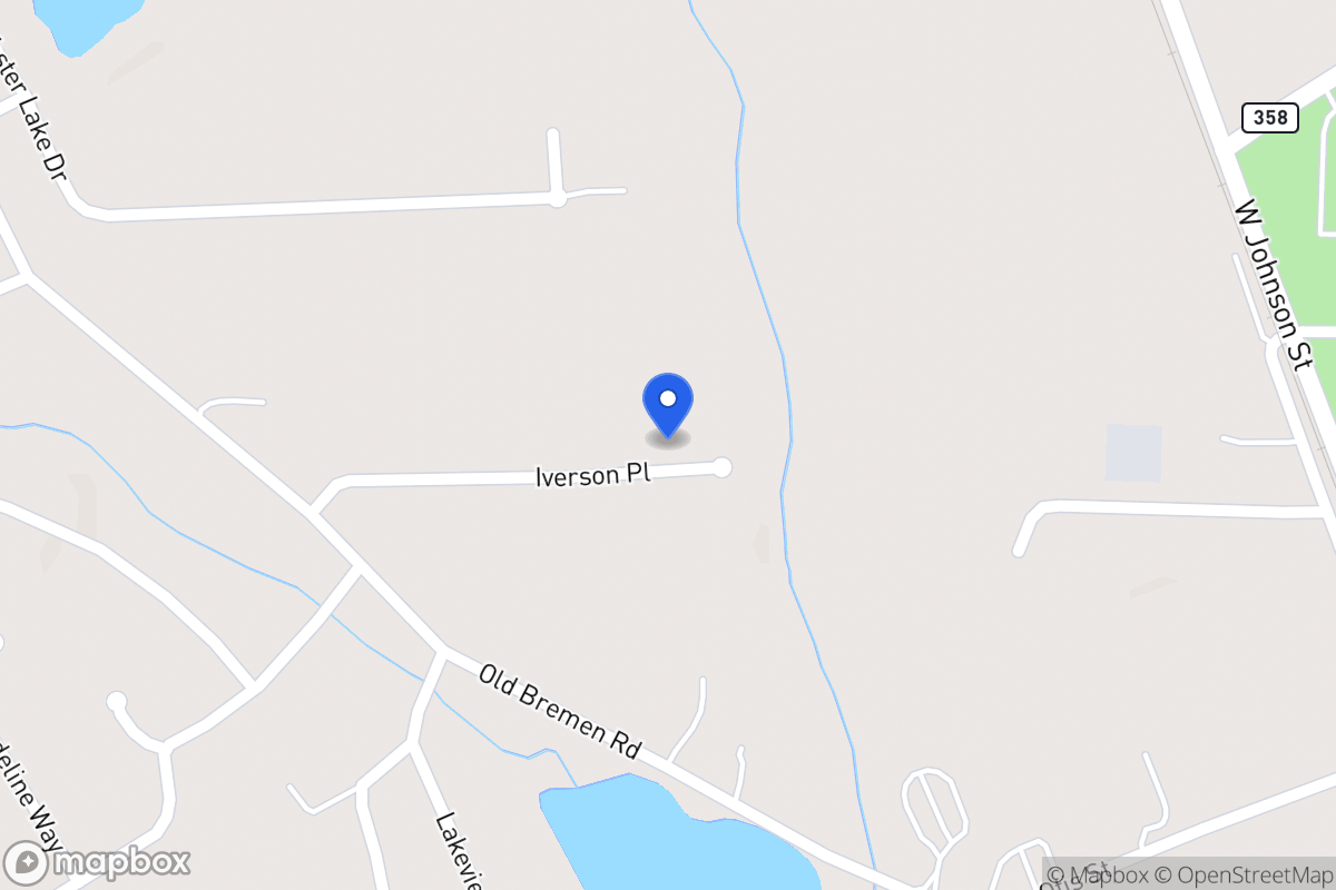 Map of 128 Iverson Pl