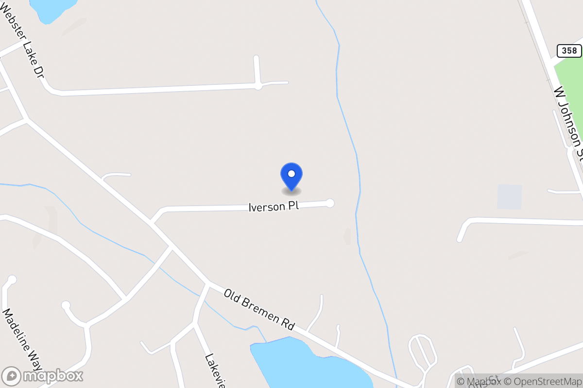 Map of 126 Iverson Pl