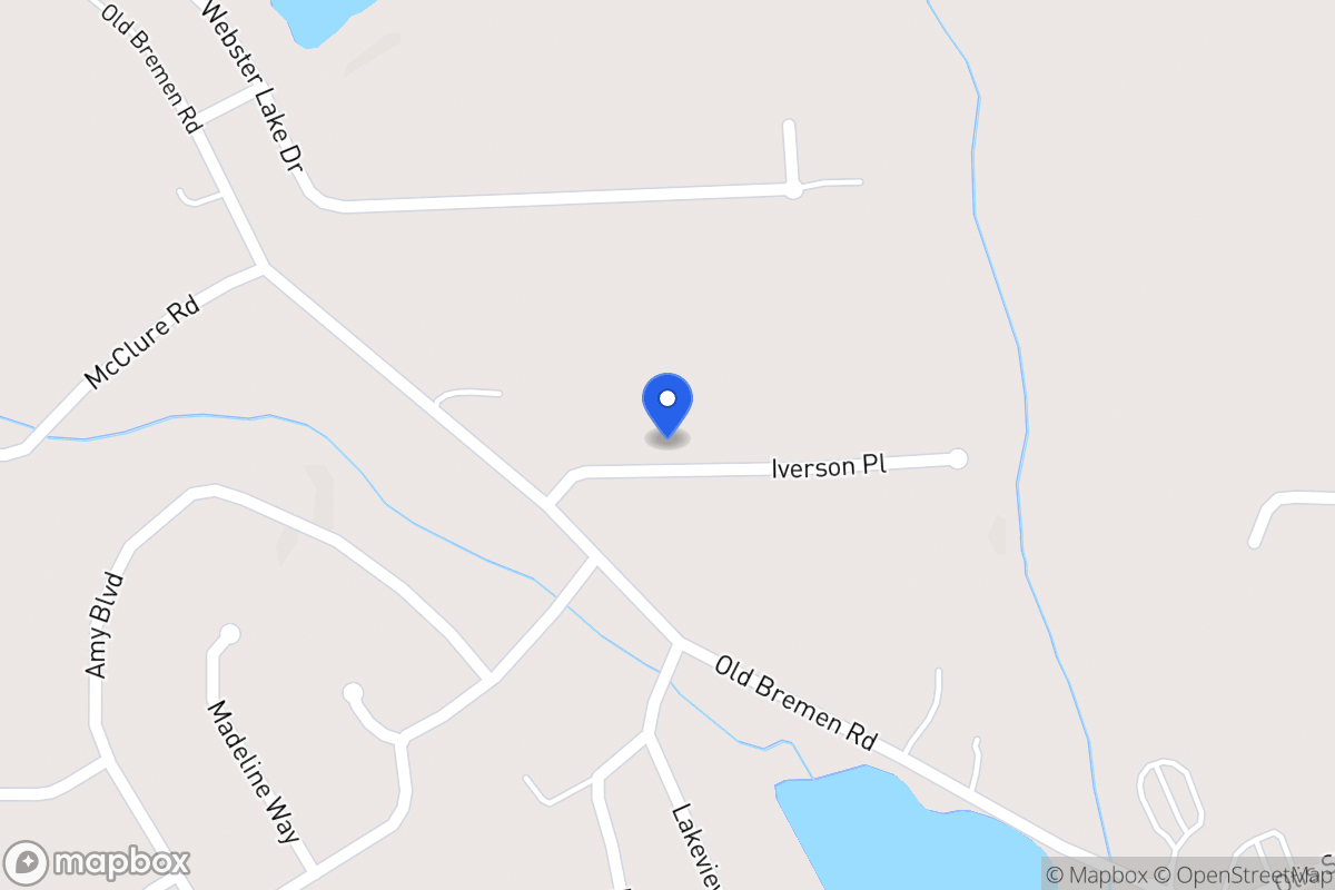 Map of 112 Iverson Pl