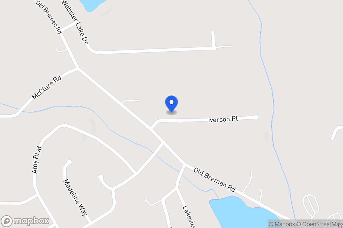 Map of 110 Iverson Pl