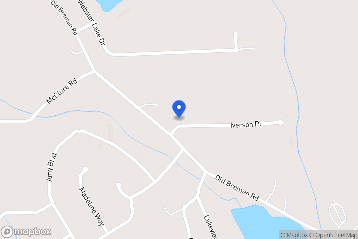 Map of 104 Iverson Pl