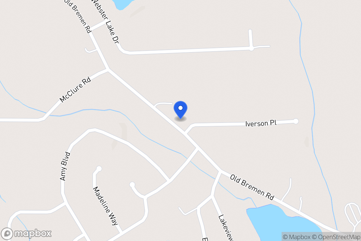 Map of 100 Iverson Pl