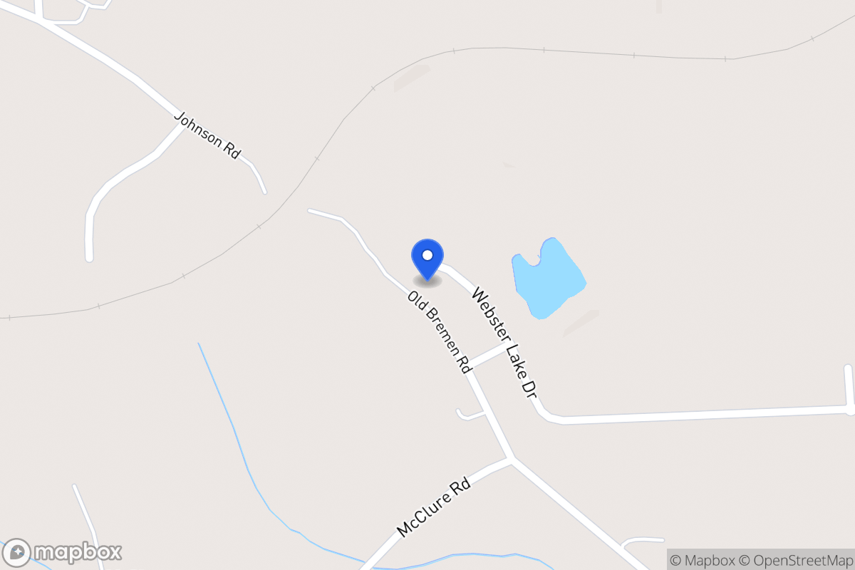 Map of 207 Webster Lake Dr