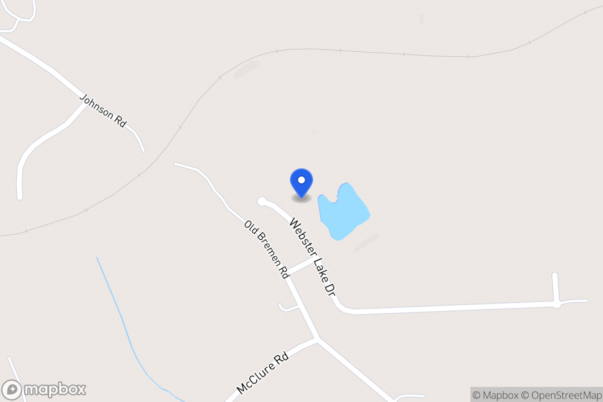 Map of 212 Webster Lake Dr