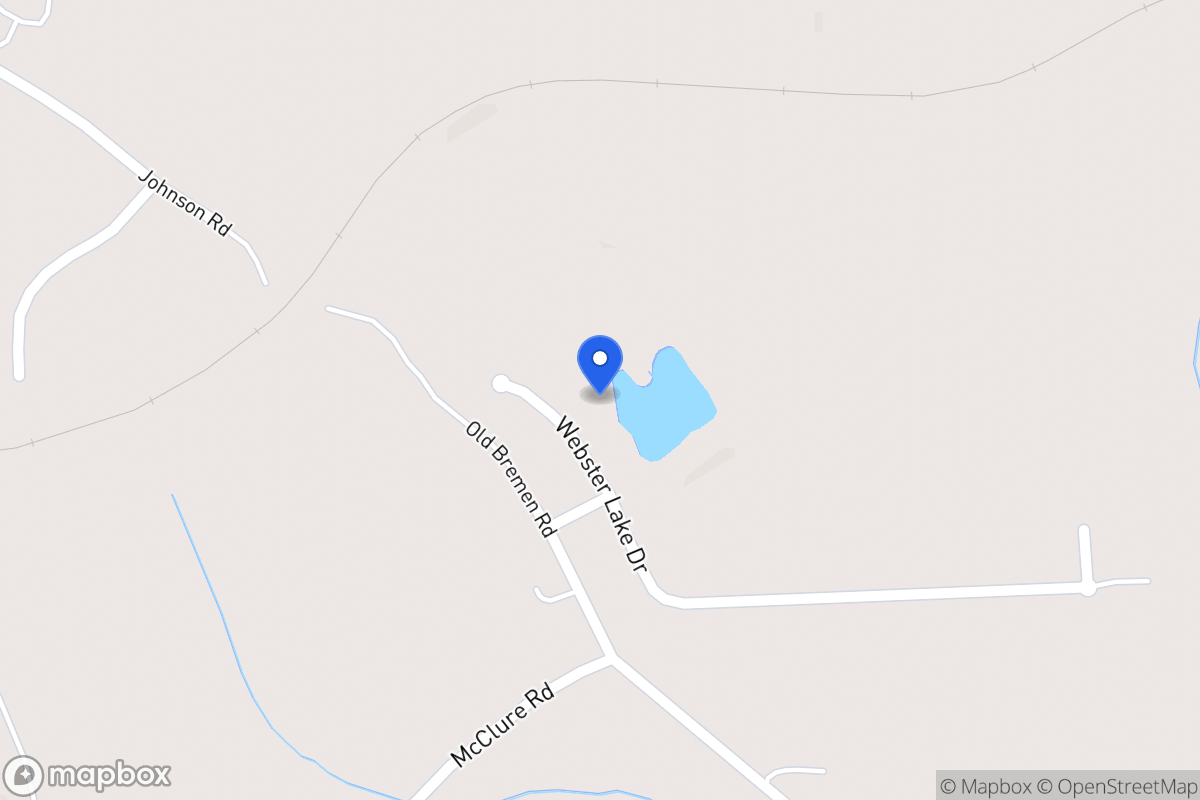 Map of 218 Webster Lake Dr