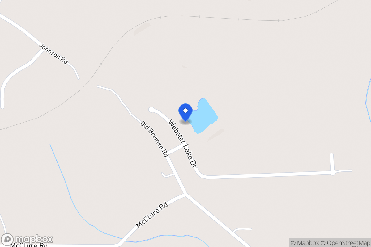 Map of 224 Webster Lake Dr
