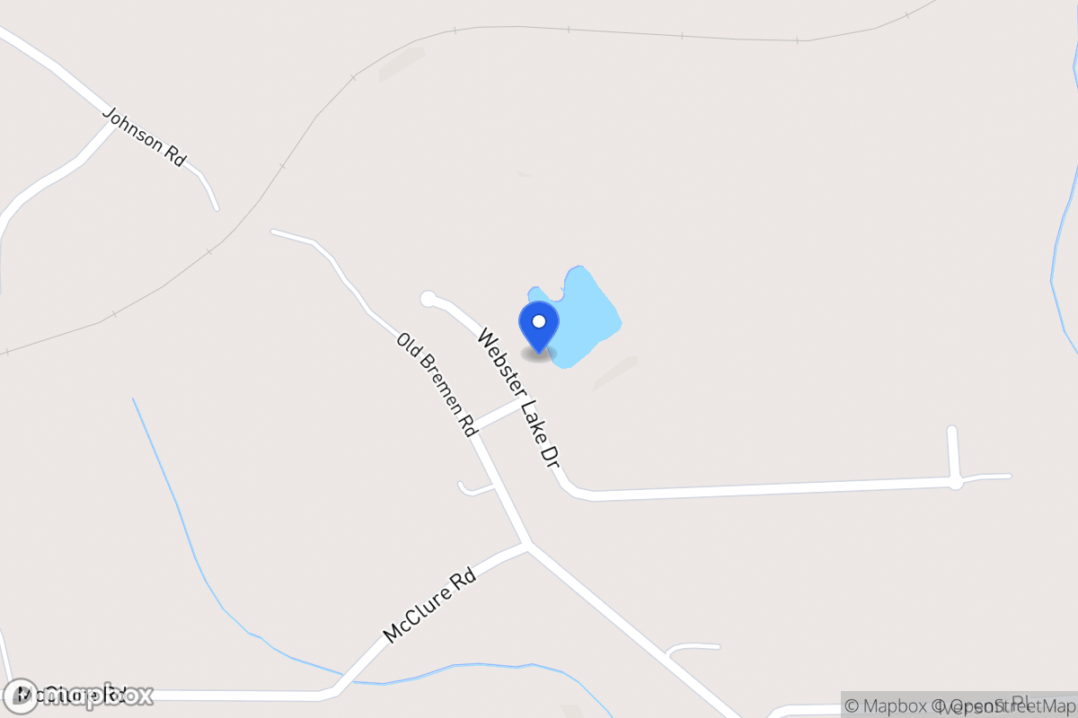Map of 230 Webster Lake Dr