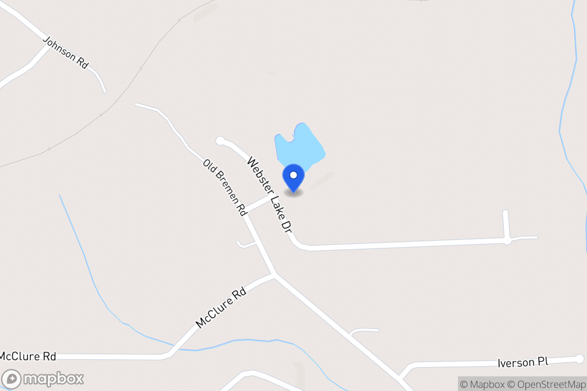 Map of 242 Webster Lake Dr