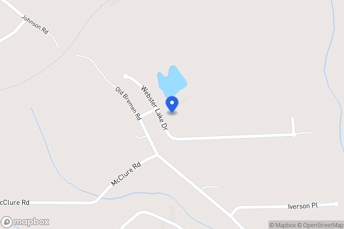 Map of 248 Webster Lake Dr